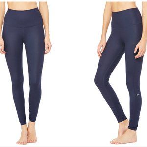 Alo Yoga Airbrush Midrise Legging in Rich Navy